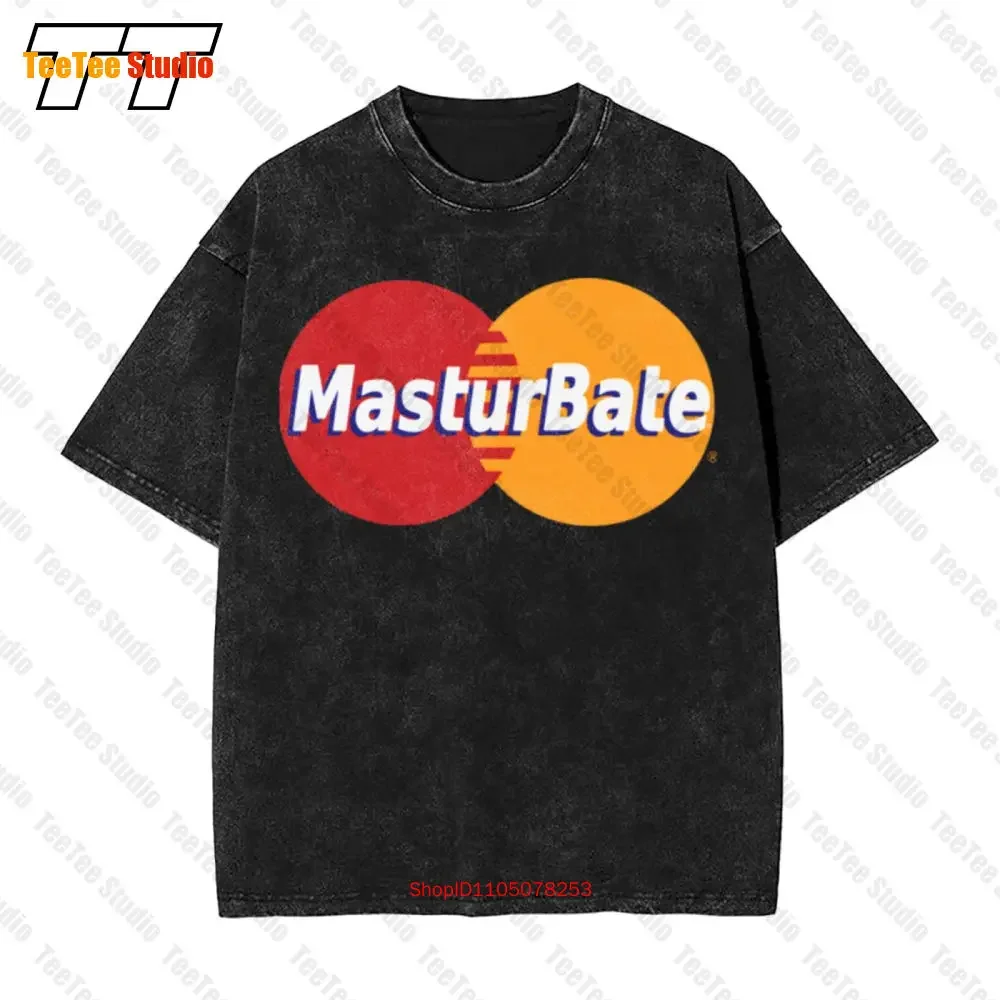 Masturbate Credit Parody Cash Blogindie Card Made This Af Fap Vintage Oversized T-Shirt 1UDN