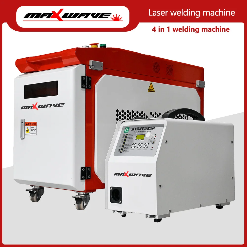 Fiber Laser Welding Machine Maxwave 3 In 1 Air Cooled System Welder Cleaner Cutter Raycus MAX JPT Lasers