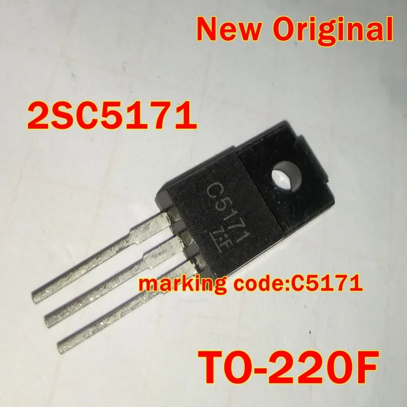 1Pcs to 100Pcs 2Sc5171 To-220F New Original Marking Code:C5171 Silicon Npn Epitaxial Type Power Amplifier Applications
