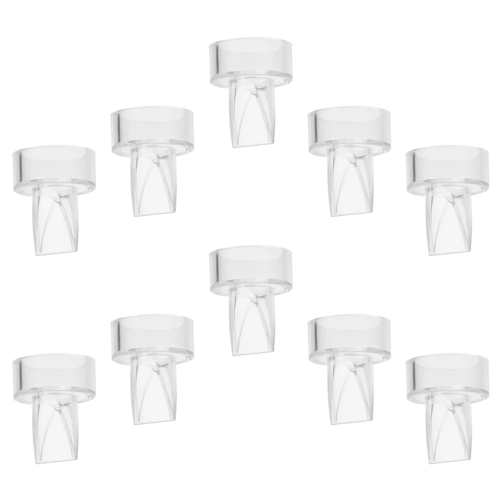 10 Pcs Breast Pump Accessories Breast Spare Milk Extractor for Parts Valve Manual Component Noreno