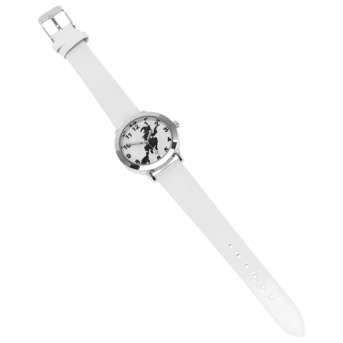 Creative Halloween Witch Pattern Watch for Kids Night Glow Children Quartz Watch Lightweight Comfortable Gift for Boys Girls