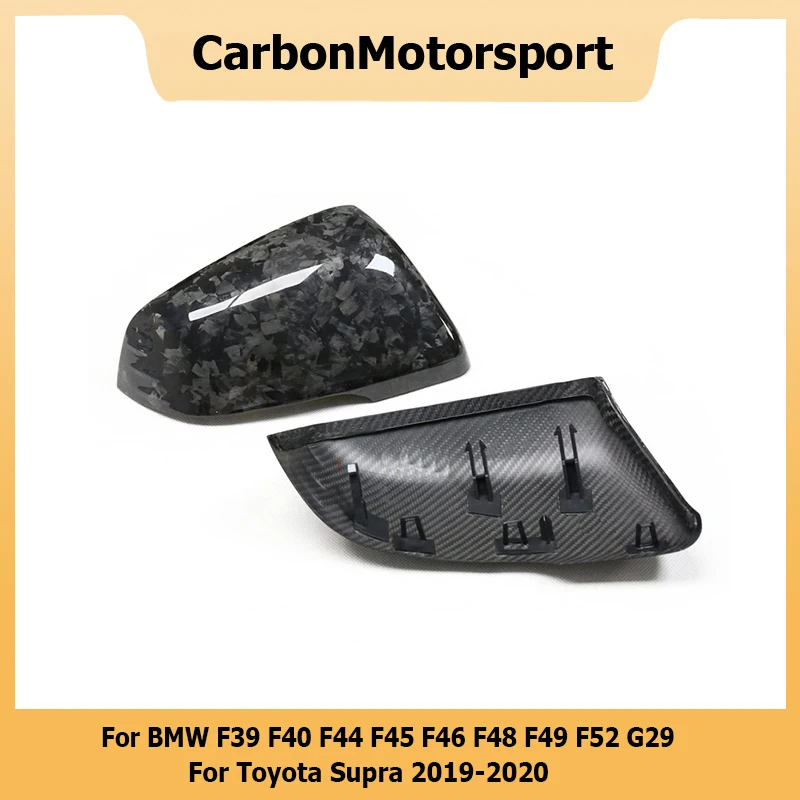 Carbon Faser Rück Seite Tür Spiegel Abdeckung Für BMW 1er F40 2er F44 F45 F46X1 F48 F49X2 F39 Z4 G29 Für Toyota Supra