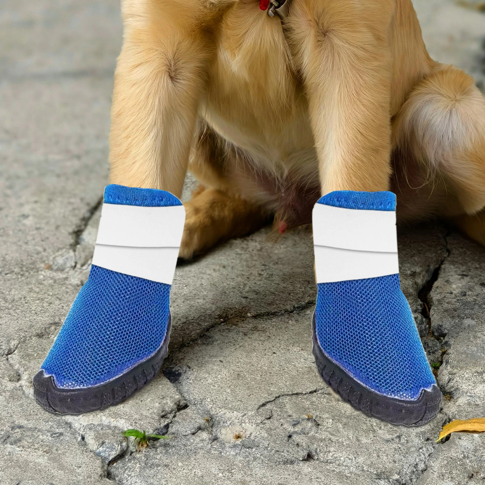 

20Pcs Pet Boot Fastening Straps Non Slip Adjustable Dog Shoe Bands Rain Protection Paw Boot Strap Accessories Pet Paw Shoe Strap
