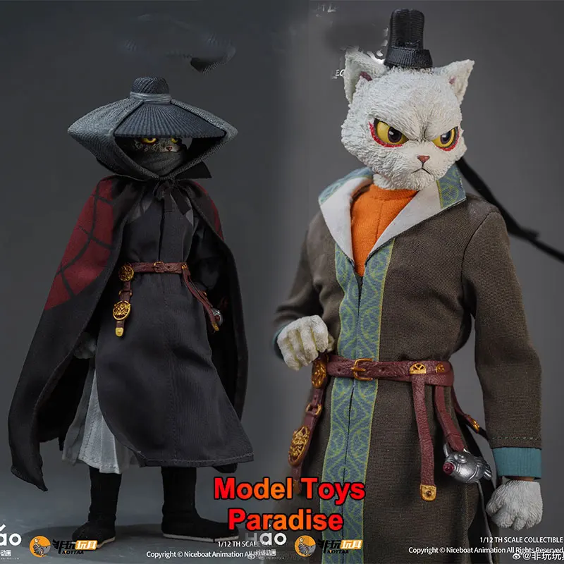 

Nottaa 1/12 Collectible Toys Dali Temple Cat Lord Li Bing Movable Soldier 6inch Action Figure Model Gifts