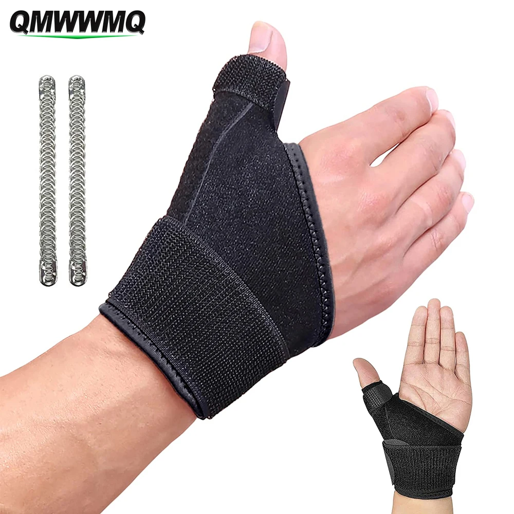 1Pcs Thumb Splint with Wrist Support Brace Thumb Spica Splint Stabilizer for Tendonitis,Carpal Tunnel or Tendonitis Pain Relief