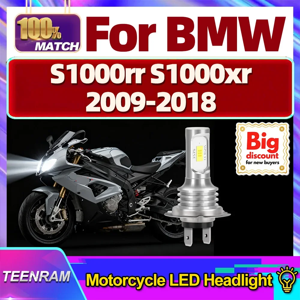 

Roadsun мотоциклетная светодиодная лампа для фар, ампула для Bmw S1000rr S1000xr 2009 2010 2011 2012 2013 2014 2015 2016 2017 2018