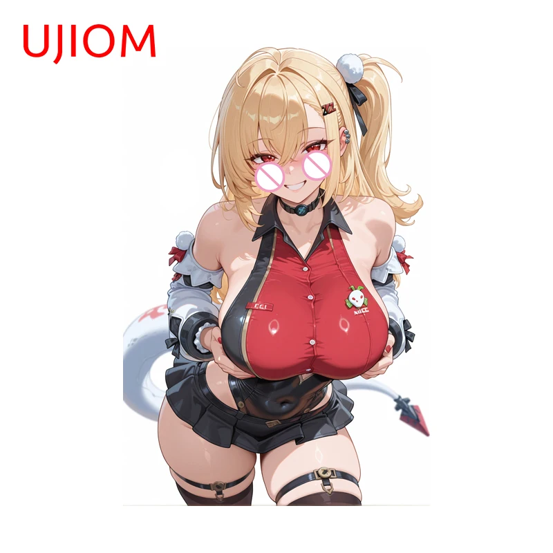 UJIOM Cissia Zenless Zone Zero Wall Sticker Funny Occlusion Scratch Proot Decal Suitable For Wallpapers Decoration Accessories