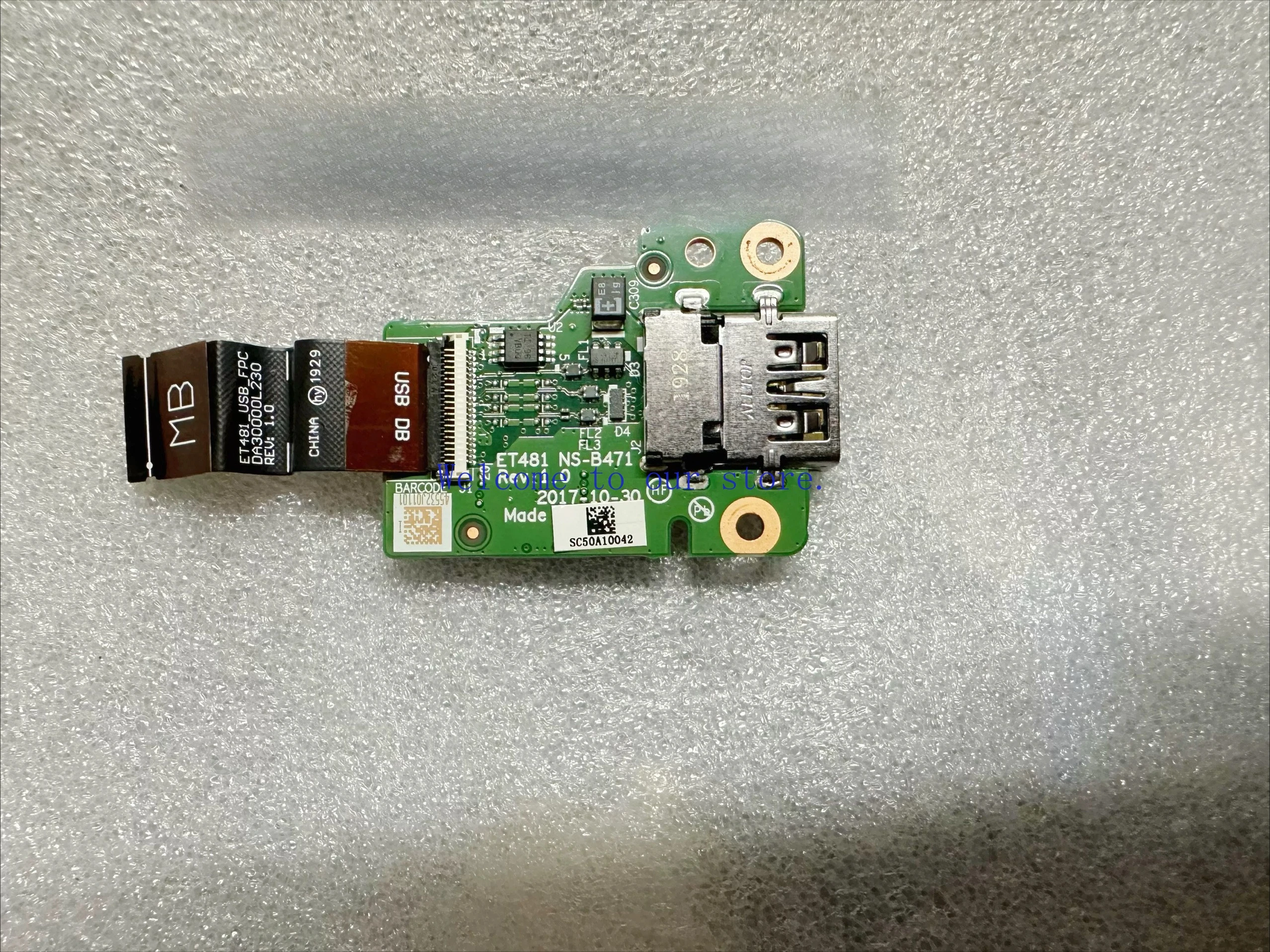 

For Thinkpad Lenovo T480S USB Small Board Interface Cable NS-B471 01ER996