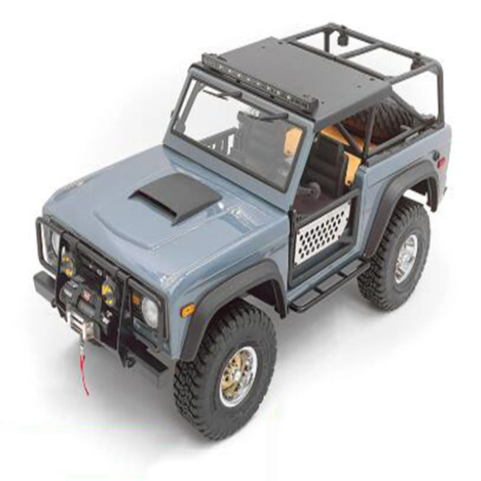 Do SCX10 III BRONCO Rc akcesoria do wymiany tylnych klatek na kółkach