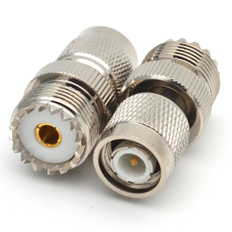 1PC TNC Male Plug To UHF SO-239 Female Adapter All Copper RF Connector Converter