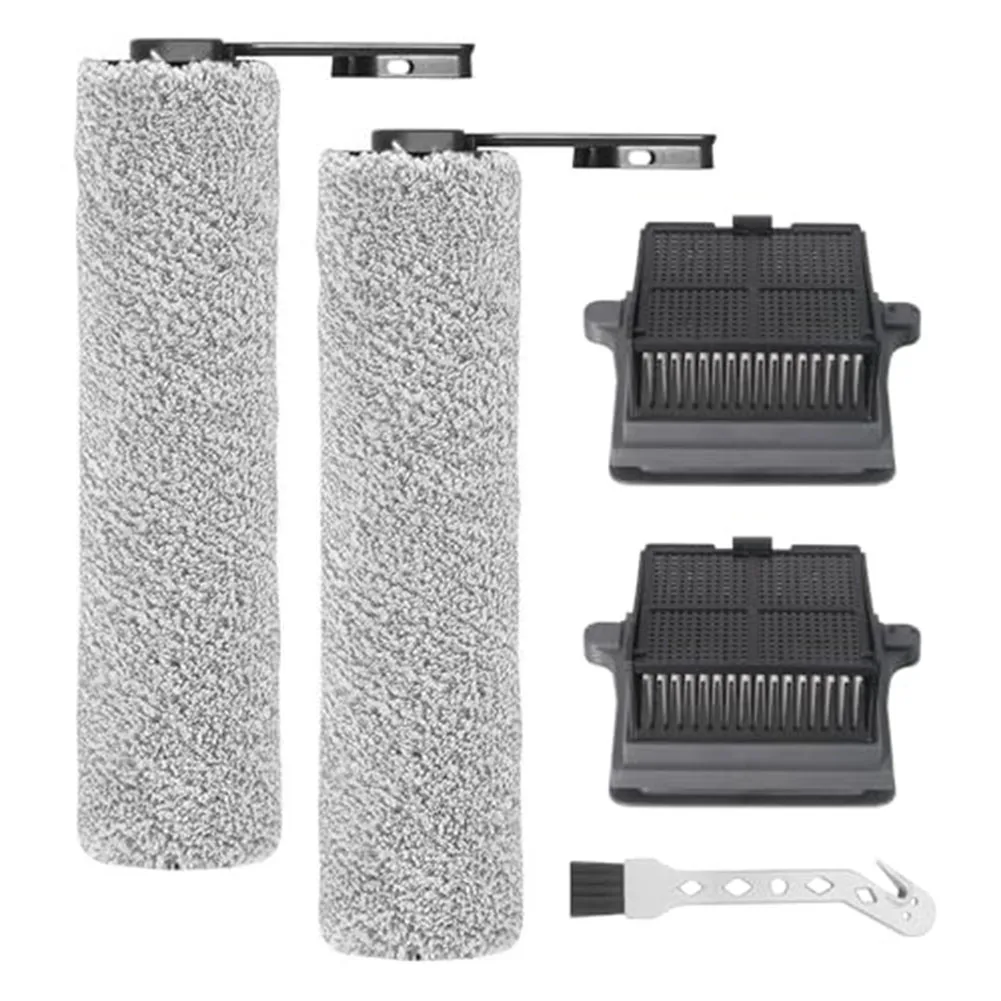 Моющийся и многоразовый набор щеток для чистки ролика фильтра эффективно удаляет грязь для Tineco для пылесоса IFloor 5 Breeze Моющийся и многоразовый набор щеток для чистки ролика фильтра эффективно удаляет грязь для Tineco для пылесоса IFloor 5 Breeze