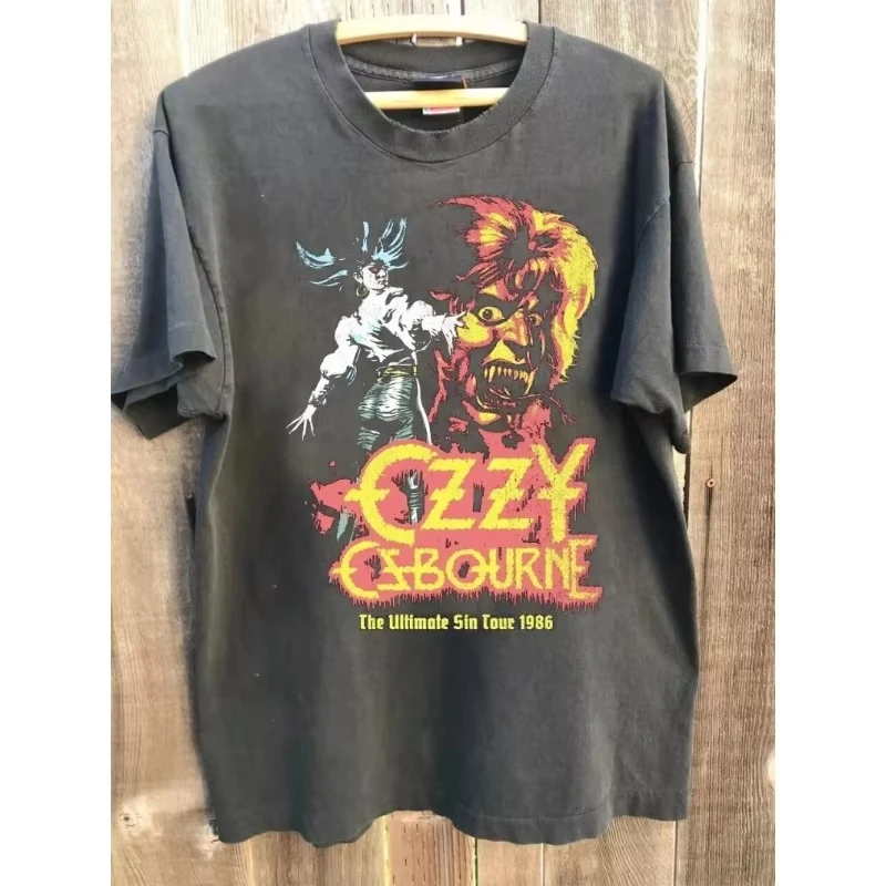 Camiseta de algodón para hombre Ultimate Oz Osborne, camiseta informal Unisex, producto nuevo de primavera/verano