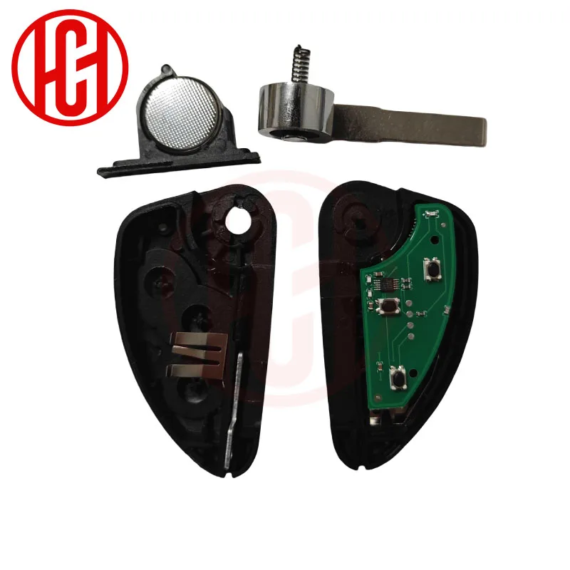 ID48 Chip FCCID 147 156 166 GT 433MHZ Replacement 2/3 Buttons Flip Car Key For Alfa Romeo Remote Fob Uncut SIP22 Blade