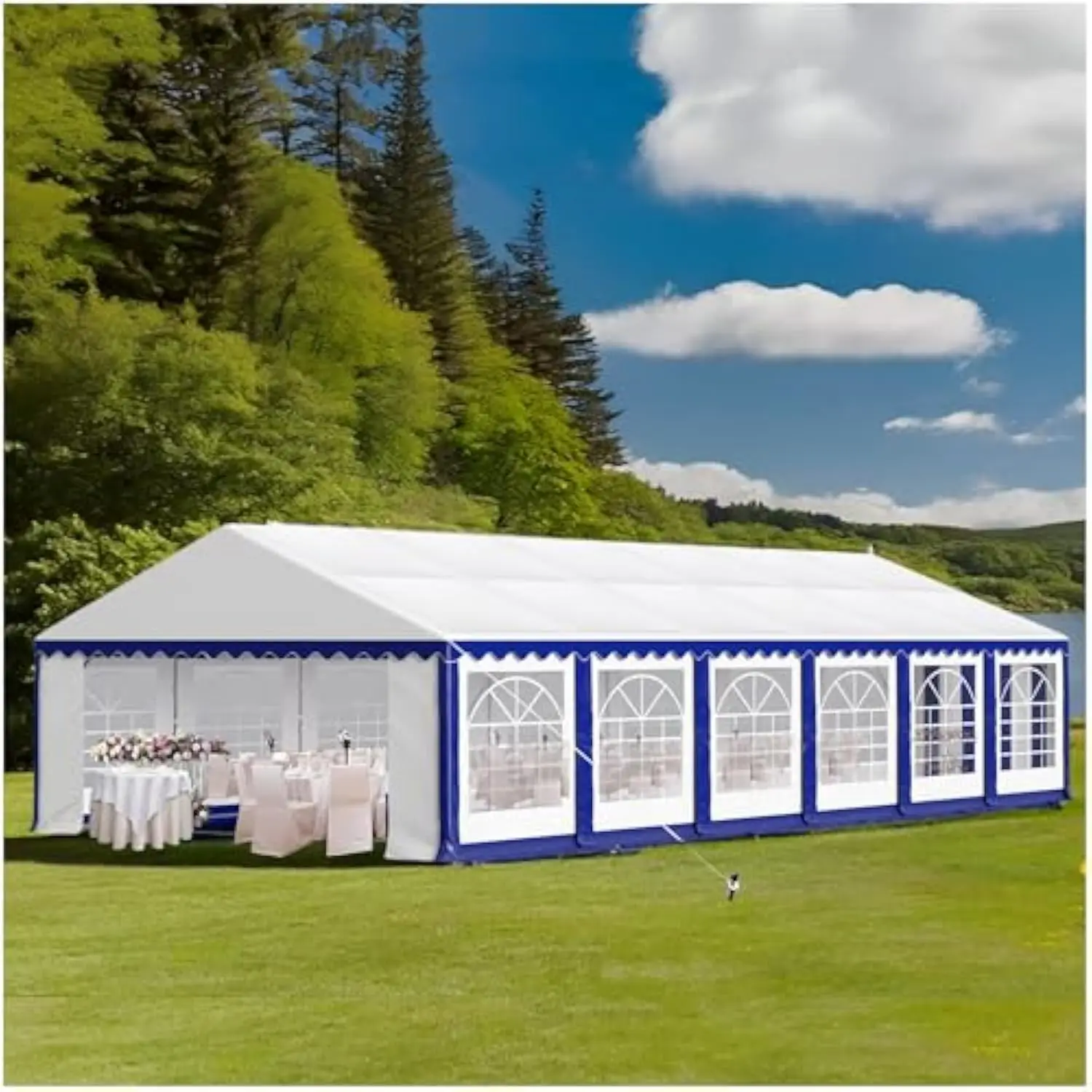 

Wholesale Car Garage Canopy Tent Portable Carport with Removable Sidewall Door for Trade Party Show Use