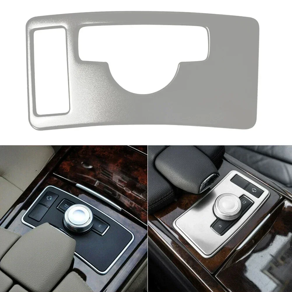 

Car Central Control Interior Trim Panel ES Switch Frame Decoration For Mercedes Benz E Class W212 E260L E300 2009 2010 2011