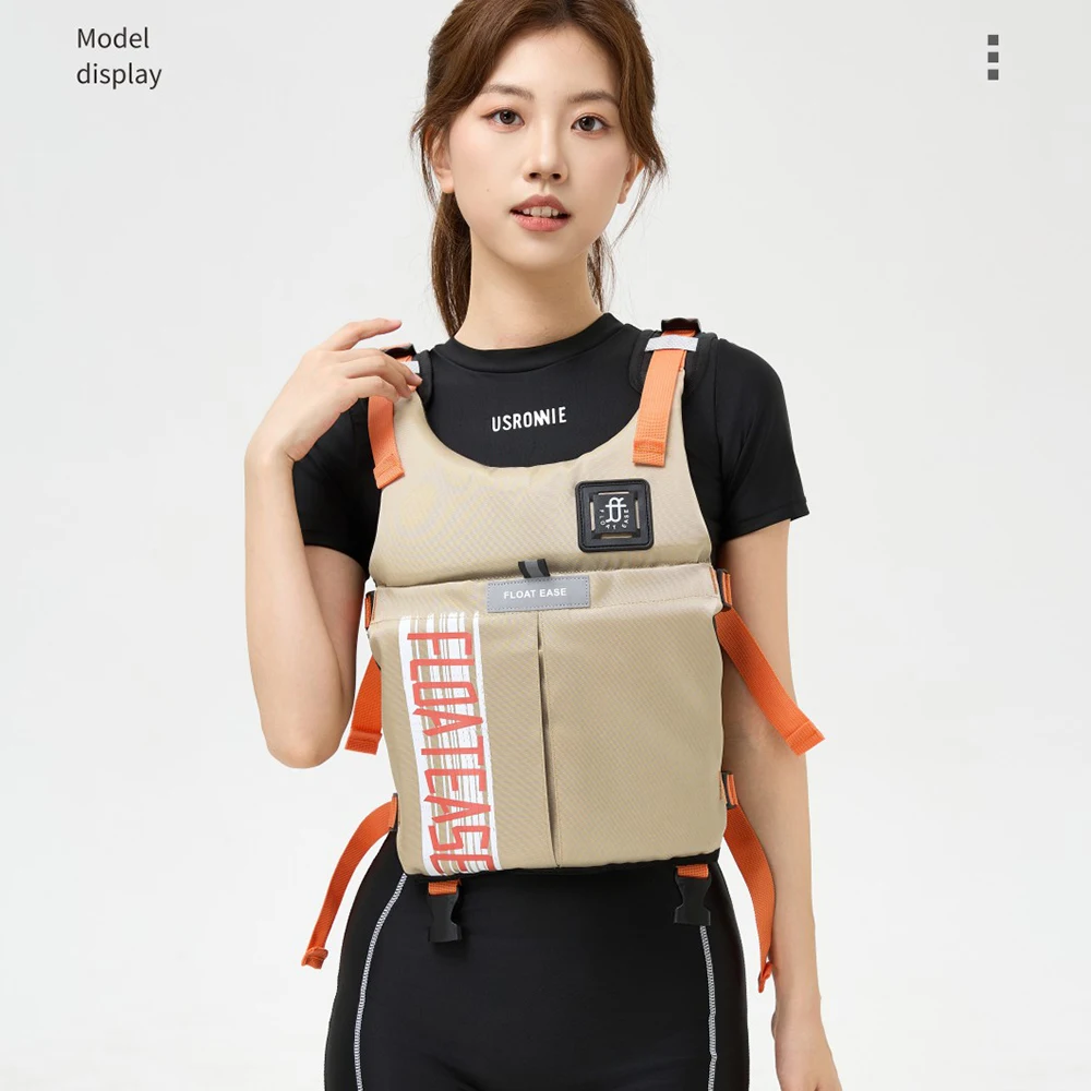 Kayaking Flotation Vest for Women Adjustable Straps Fishing Flotation Vest Kayak Safety Vest Men Women Swimming Boating Jacket