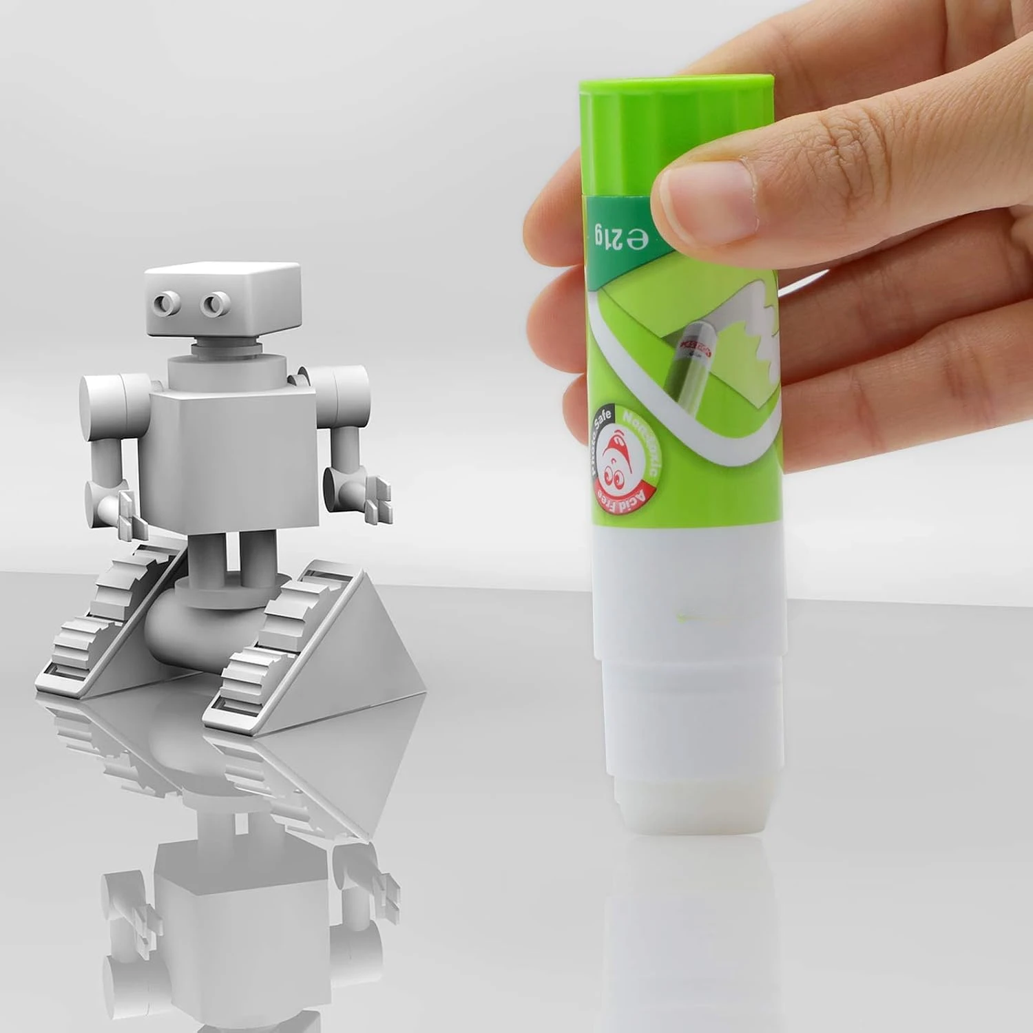 3D Printer Glue Sticks, 4 Pieces Solid Adhesive for Hot Bed Print Filament PLA Glass ABS PETG CPE