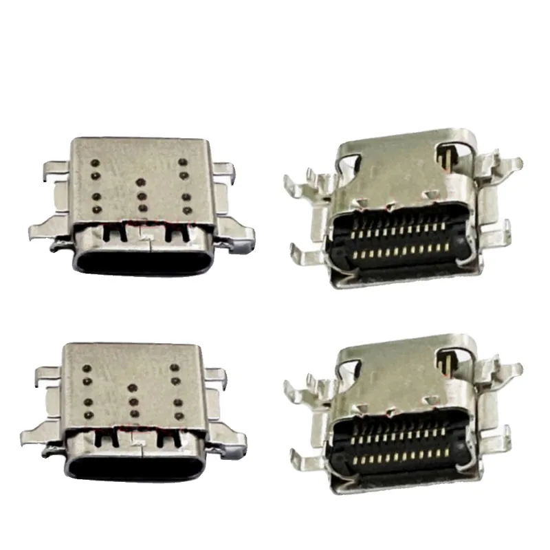 1PC For Dell 5420 Laptop With Dual Row 5520 Charging Port And Built-in Female Socket USB 24pin Type C Jack Socket Connector