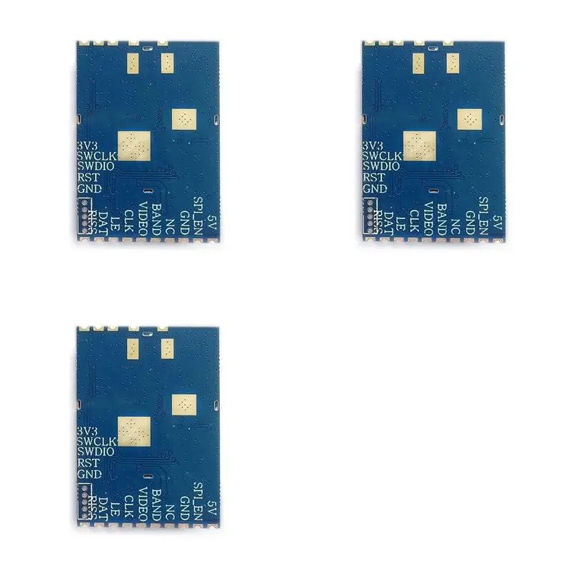 

【SURPISE】3X RF7500 6G-7.5G VRX Receiver Module FPV Analog Video Receiver Module SPI Module Superior RSSI Signal