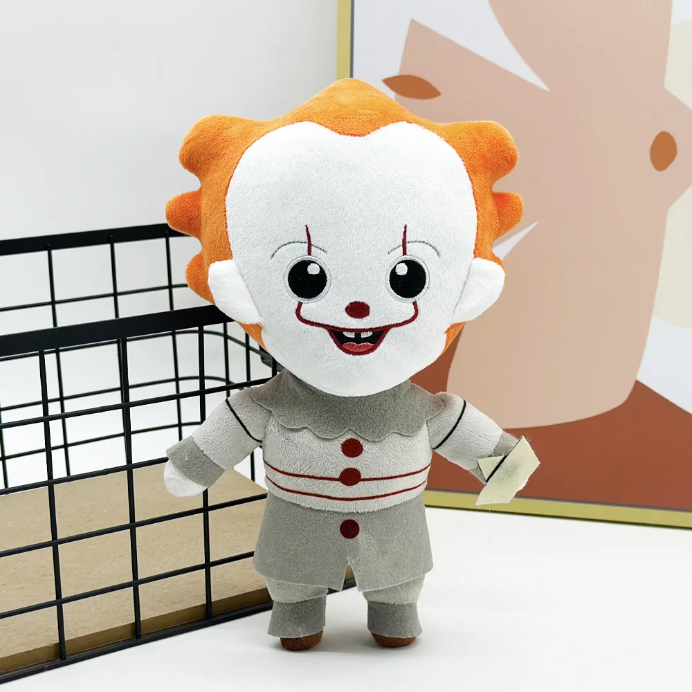 

New 25cm Movie IT Pennywise Halloween Plush Girls Boys Kids Stuffed Toys For Children