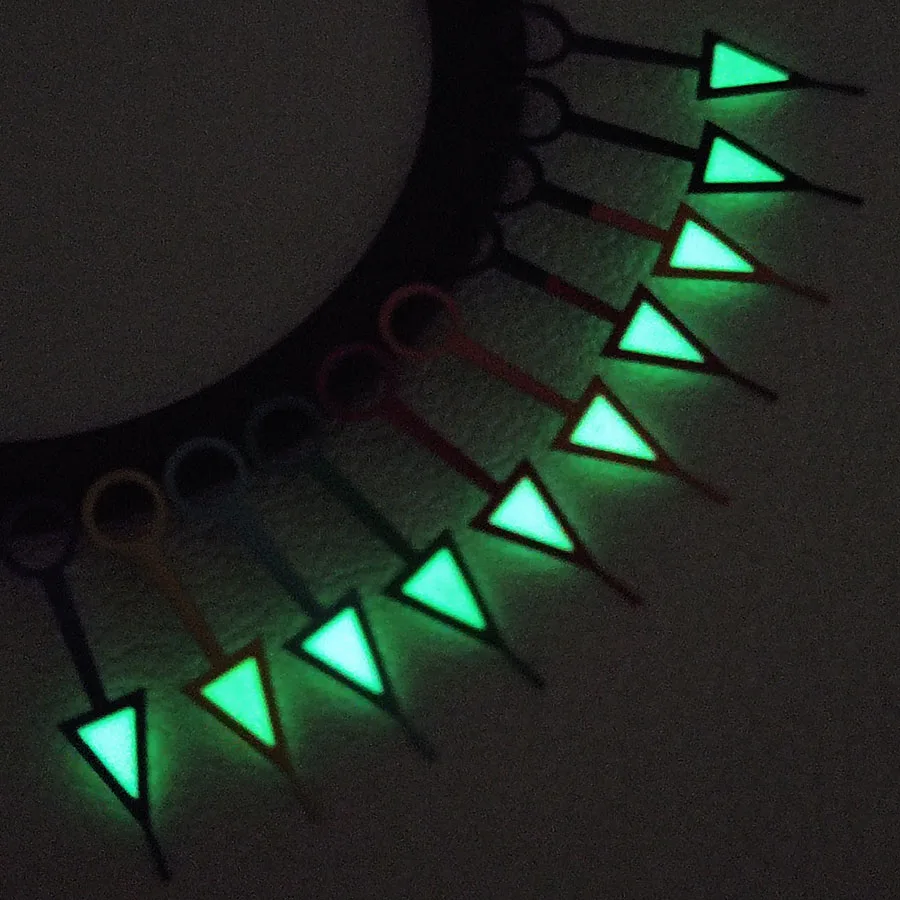 NH34 Hand GMT Hands Multiple Colored Green Luminous Hands Watch Accessories Suitable for Nh34 Movement