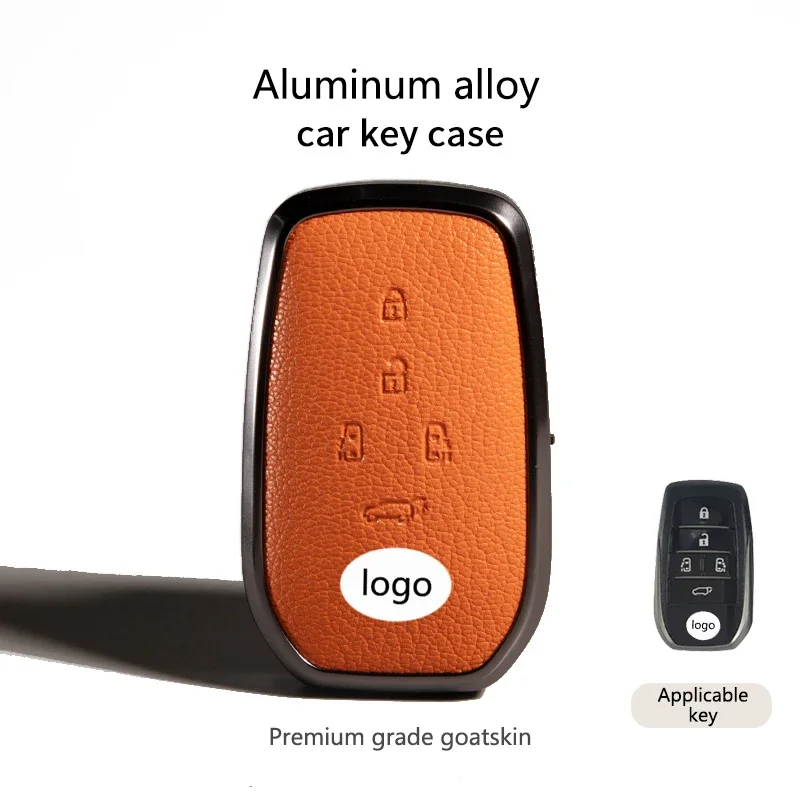 For Lexus LM300H Lm350H Alcantara High-grade Key Case Keychain Male And Female Car Accessories