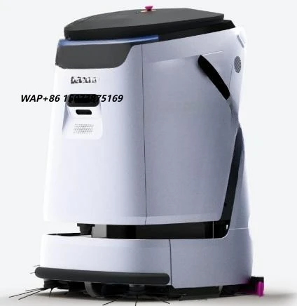 2026 Hot Sale Office Cleaning Robot Sweeping Scrubbing Dust Mopping All in 1 90L Water Tank for Office Mall Cleaner