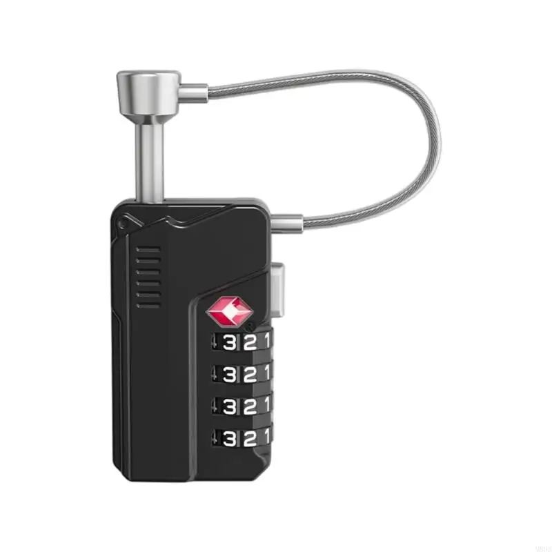 

Простой металлический замок без ключа для удобного хранения и багажа доступа