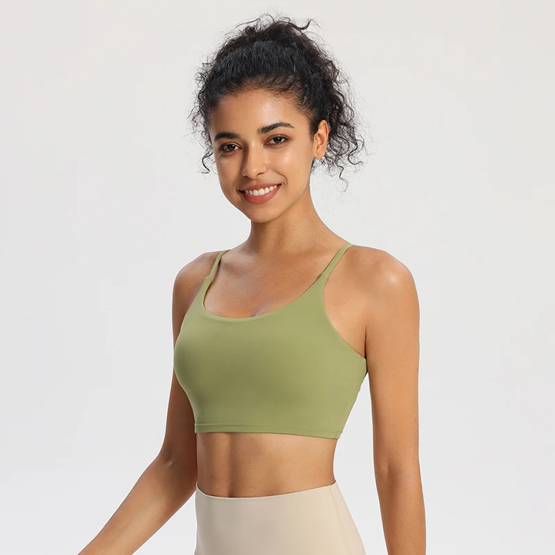 

Women Sports Bra Beauty Back Yoga Bra High Impact Gym Top Quick Dry Running Tank Top Gym Fitness Padded Bra Workout Clothes