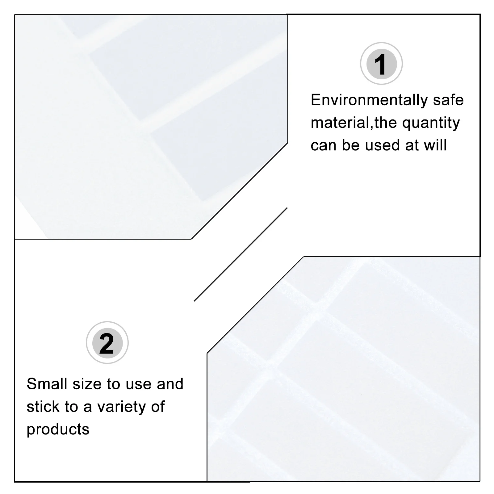 

60pcs Double Sided Adhesive Strips 5 Sheets Eva Sticky Tape For Diy Crafts Decoration Removable Dual-Adhesive Tape Craft