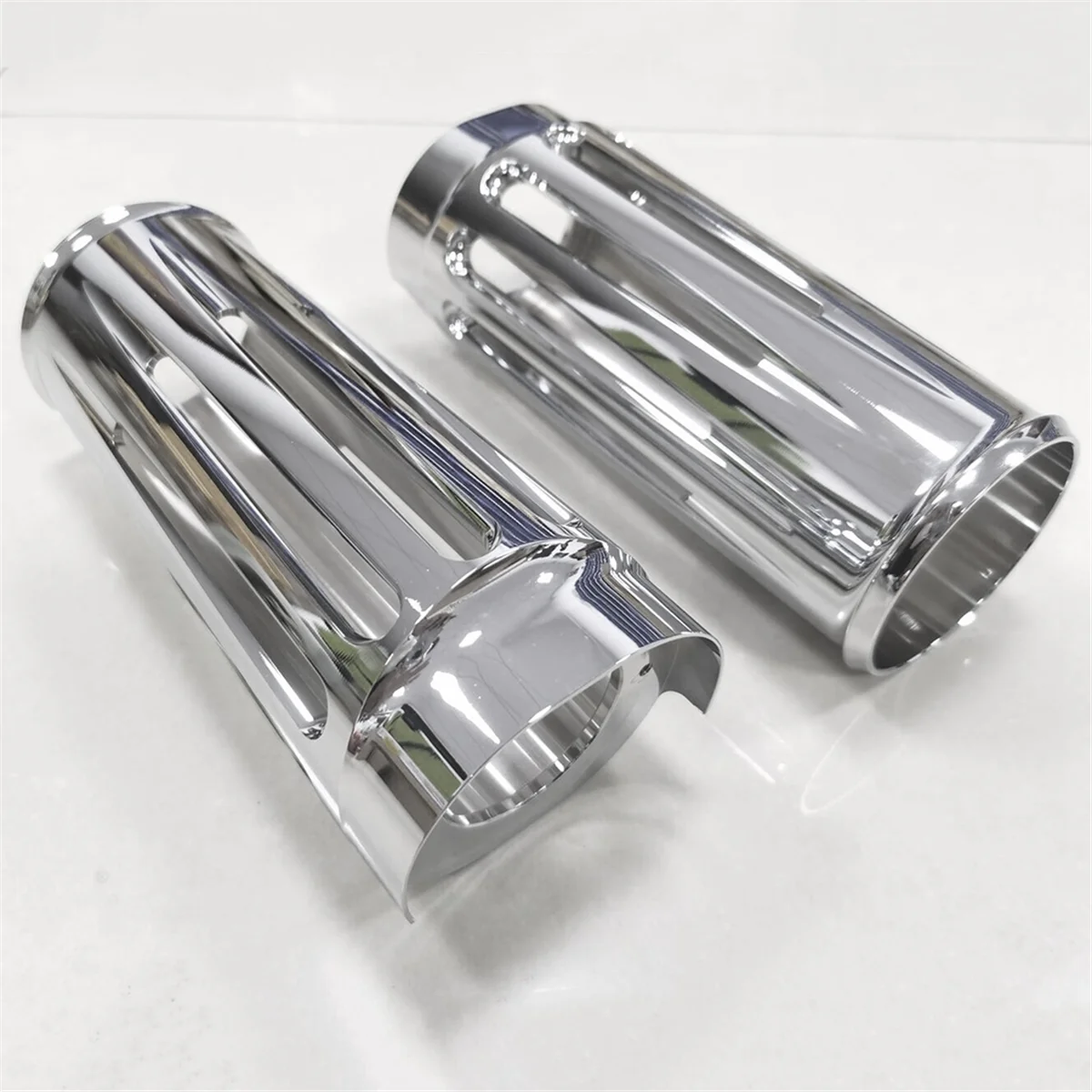 +2 inch Extended Fork Boot Slider Cover Fit for Harley Road King Street Glide FLHX/R