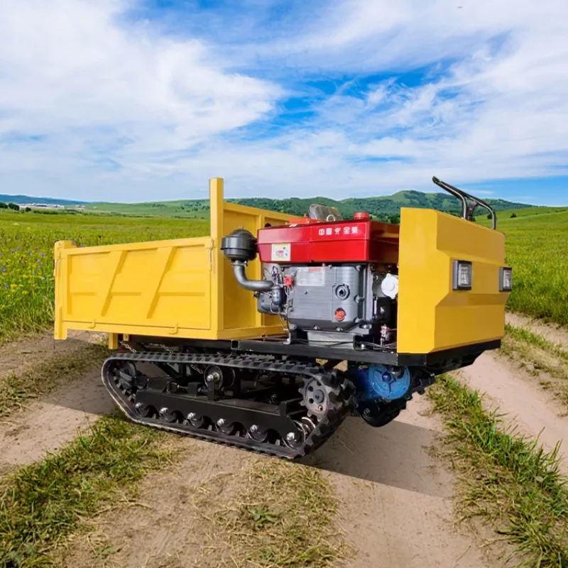 Mini Crawler Dumper Multifungsi Truk Pengangkut Mini Crawler 3 Ton 5 Ton