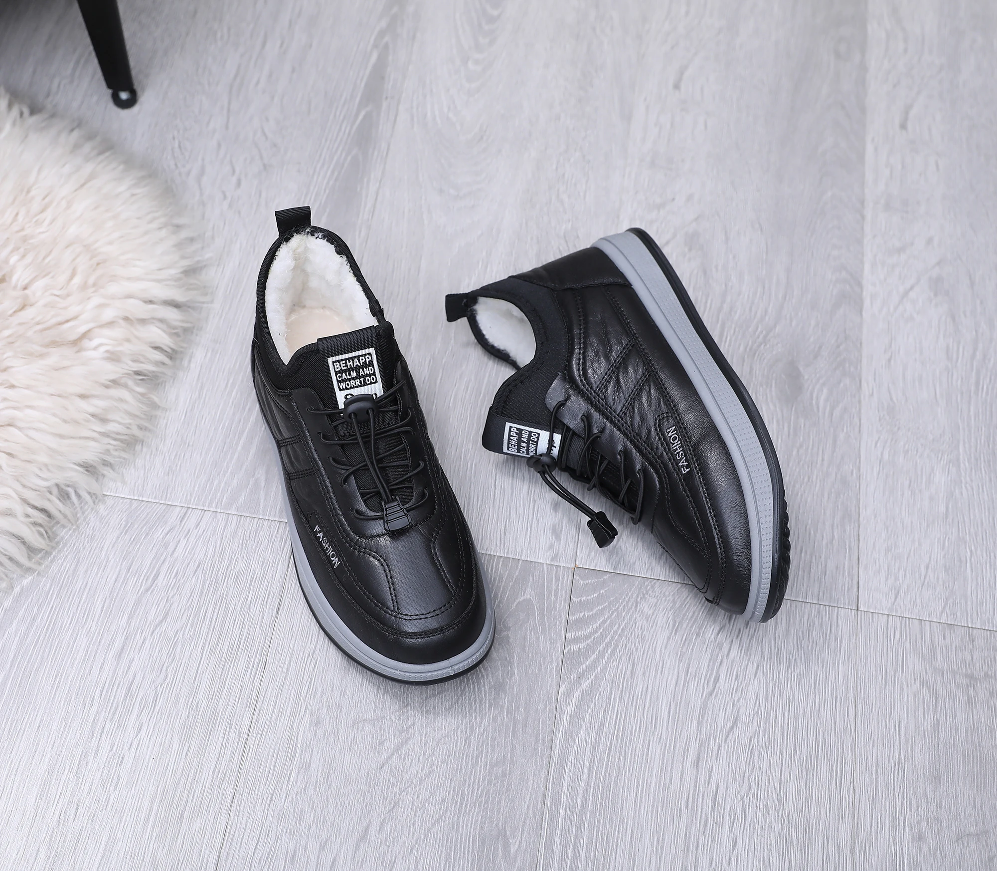 Erkekler için Sıcak Astarlı Gü - Men'S Shoes Business Casual incelemesi ve fiyatı