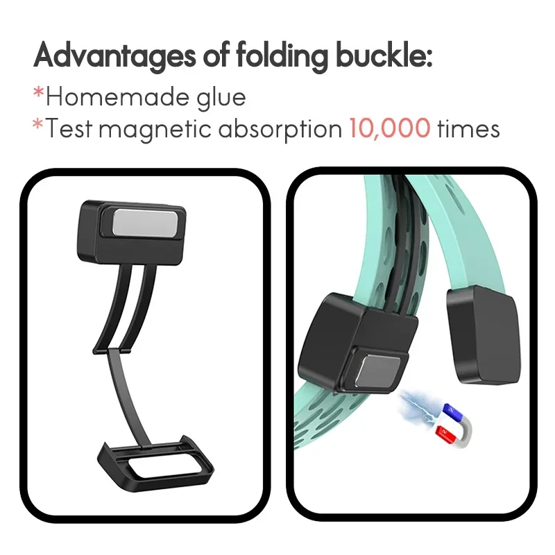 20mm 22mm Watch Strap For Samsung Watch 3 4 5 5Pro Magnetic Buckle Band For Garmin Vivoactive 4 3 Forerunner 965 255 265 745 645