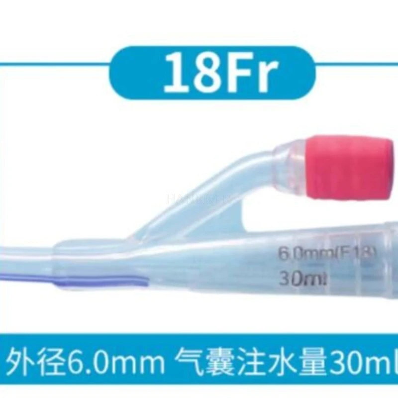 Silicone Foley Catheter Urology Male and Famale 2 way 3way Urinary Tube Clinical Teaching Traumatic Pistol