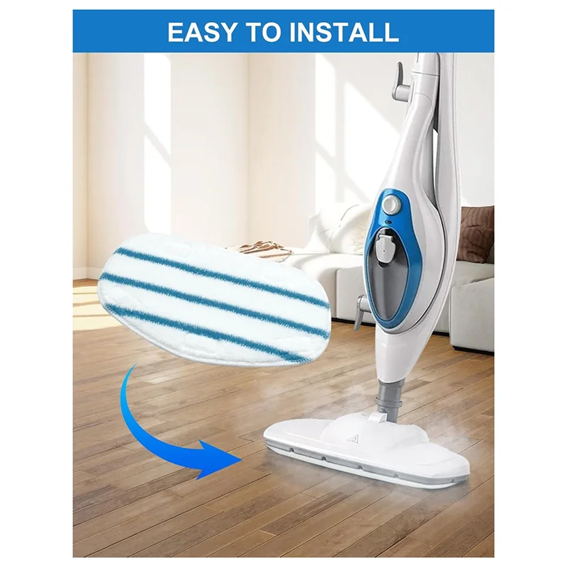 KEOL-Ersatz Steam Mop Pads Steam Mop Cleaner Mikrofaser Pur Steam Mop für die Bodenreinigung von Dampfgarern