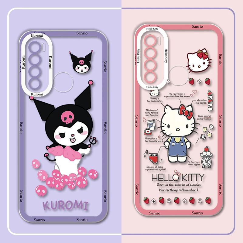 Cute Cartton Case For Redmi Note 8 Phone Cover Kuromi My Melody Rabbit Fundas Soft Silicone Transparent Coque For Redmi Note 8