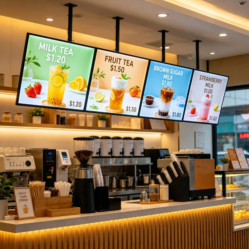 boite-a-lumiere-led-personnalisee-ultra-mince-pour-menu-affichage-numerique-suspendu-panneau-publicitaire-lumineux-pour-salon-de-the-patisserie-cafe