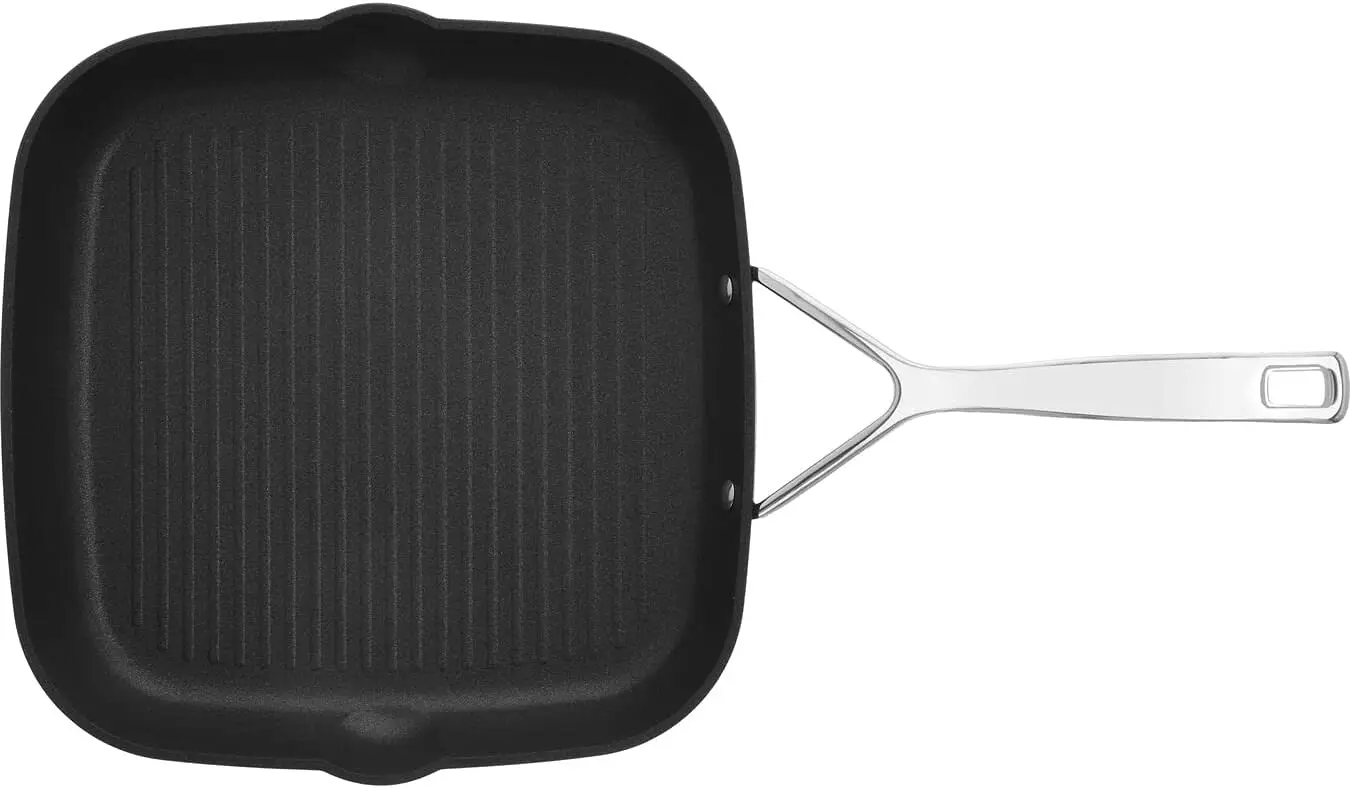 مقلاة شواء مثالية غير لاصقة من الألومنيوم مقاس 11 بوصة من AluPro