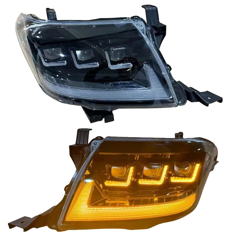 

YU GUANG For Toyota Hilux VIGO 2012 2013 2014 Led Headlight Front Lights Upgrade LED Headlight Head Lamp Assembly Auto Parts DRL