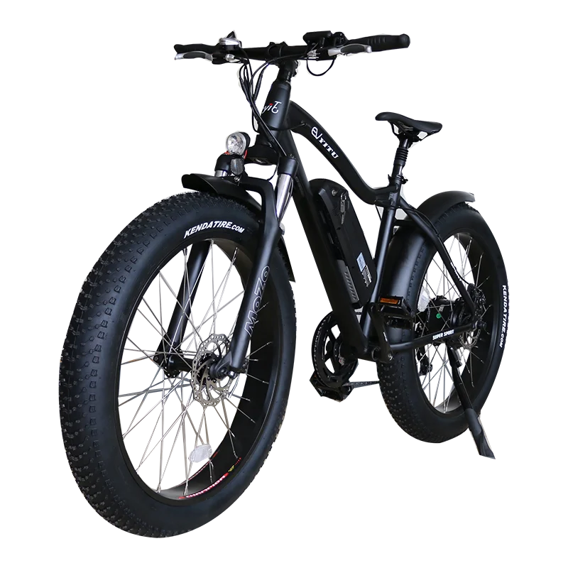 Adult Mountain Electric Bike Down Tube Battery 20ah Re-chargable E Bikes Full Suspension Electric Mountain Bicycle  Fat Tyre 26"