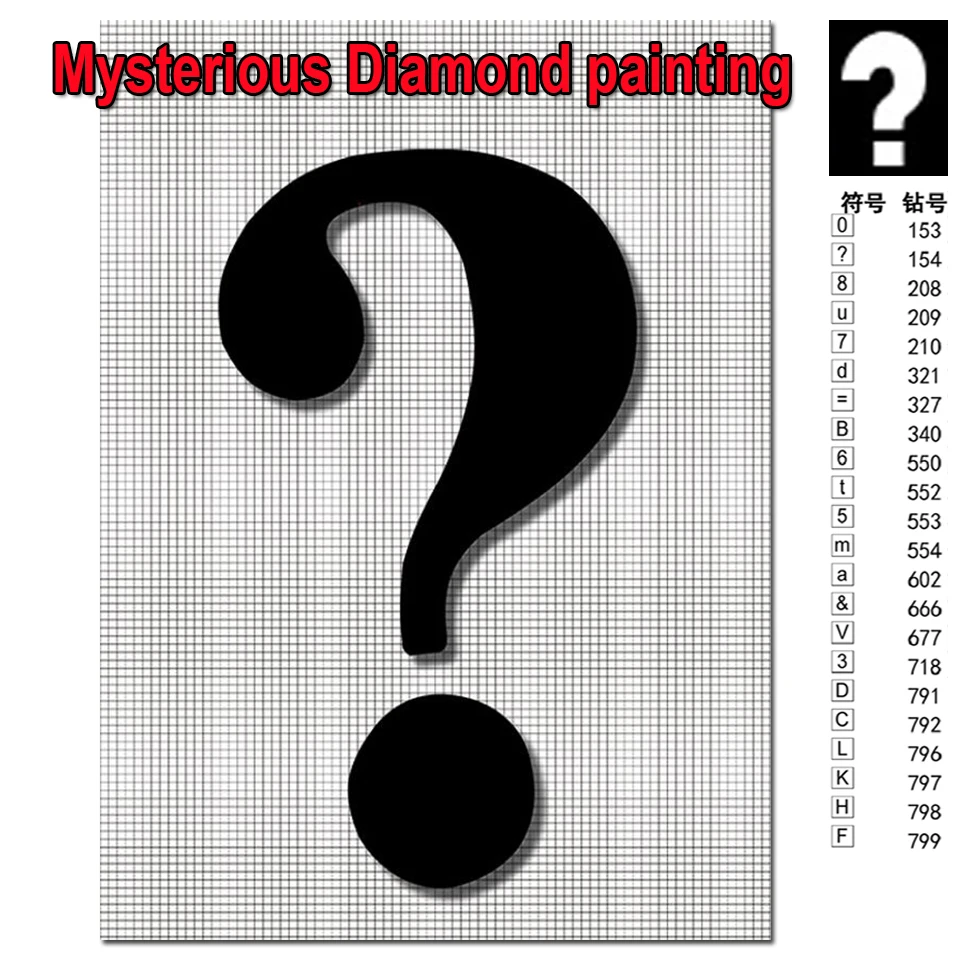 Mysterious Diamond Painting Can be make Different Styles Of Pictures DIY 5D Diamond Embroidery Painting Full Drill Home Decor