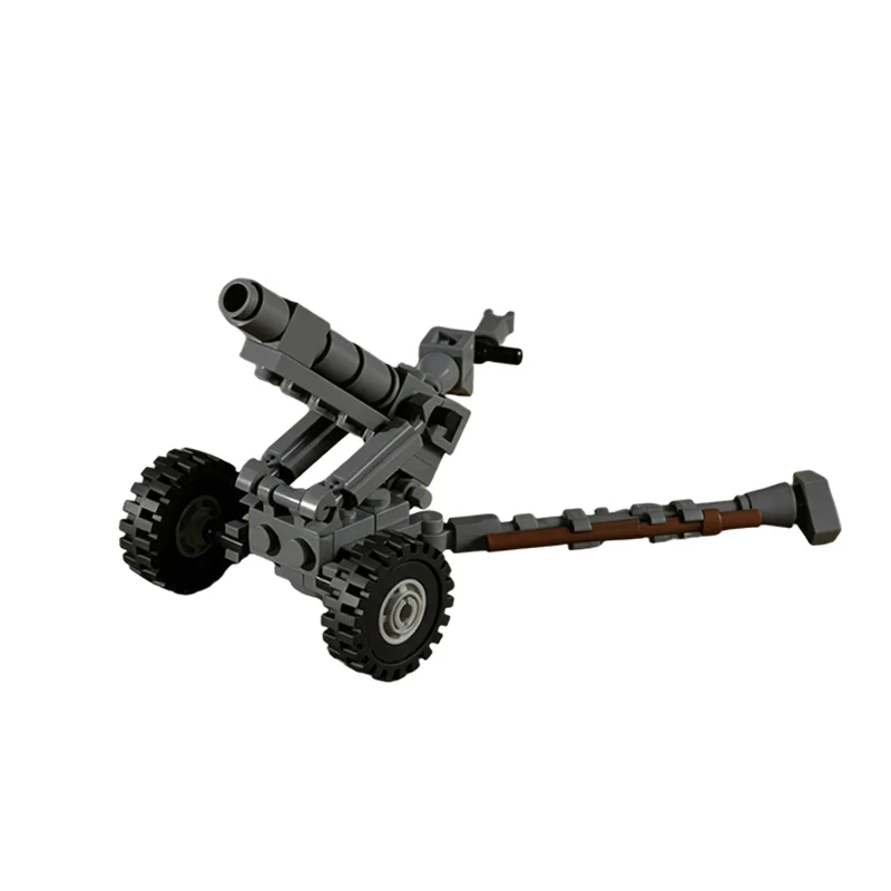 M3 Military Howitzer Model MOC Building Bricks War Equipment Modular Technology Gifts Holiday Assemble Children Toys Suit