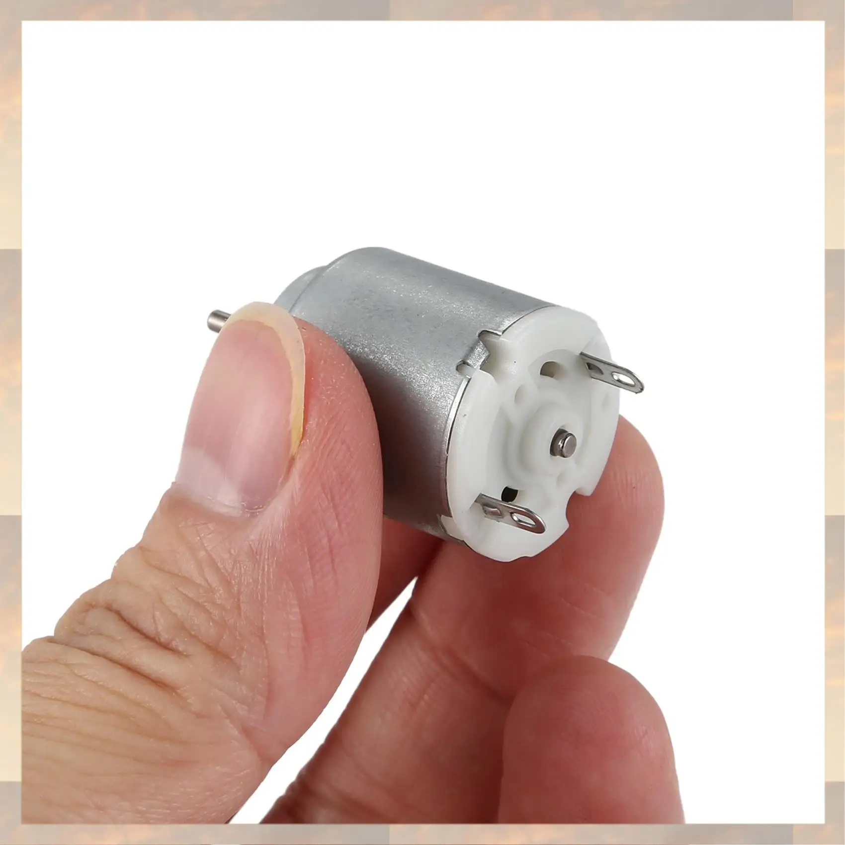 

2025 New-3X 6-12V 3000 RPM Cylindrical DC Shaft Motor For Smart Cars