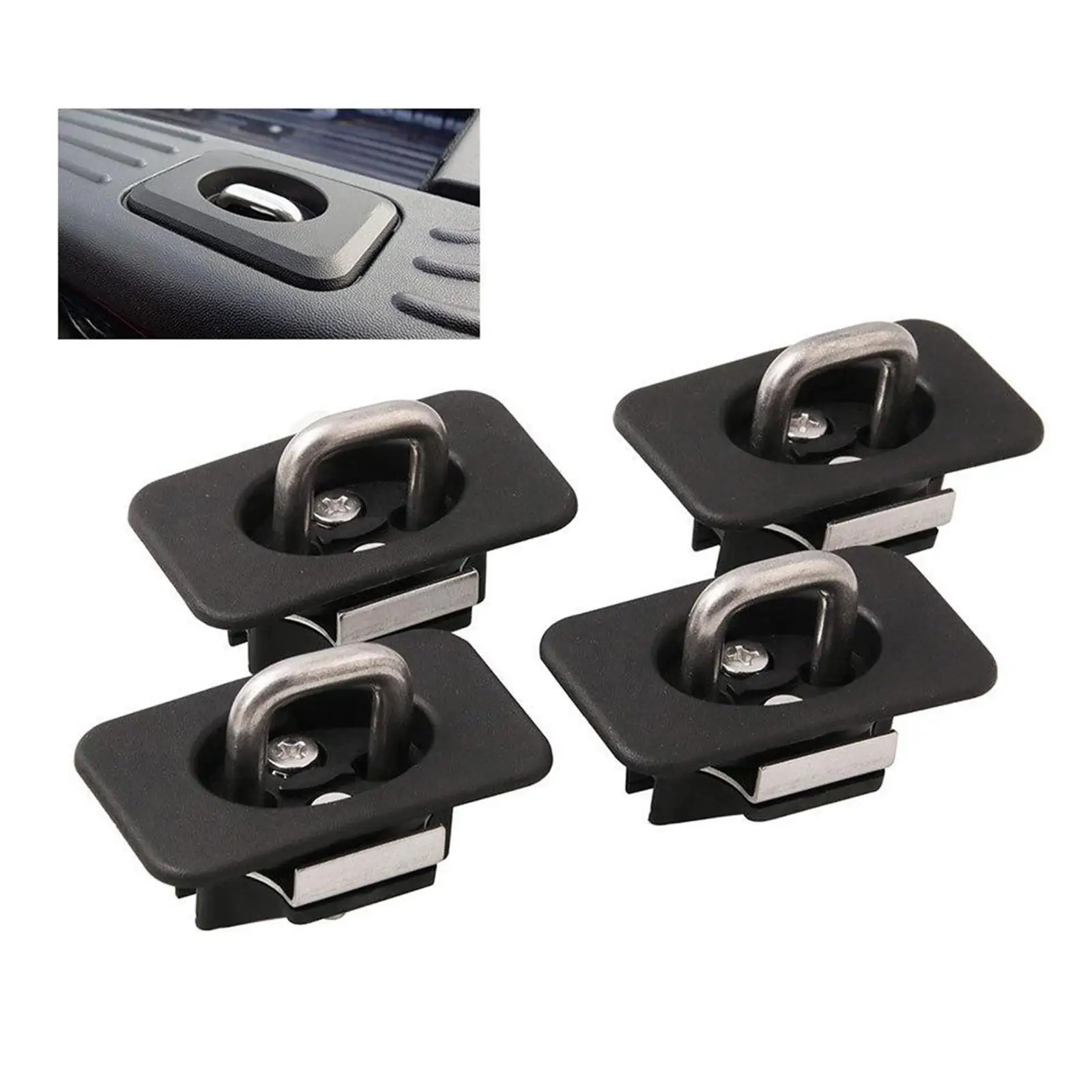 4Pcs Pickup Truck Tie-Down Anchors for Ford F-150 98-14 Car Part