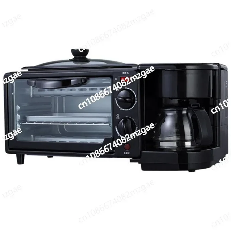 Three in One Breakfast Machine, Multifunctional Household Mini Oven, and Toaster Oven