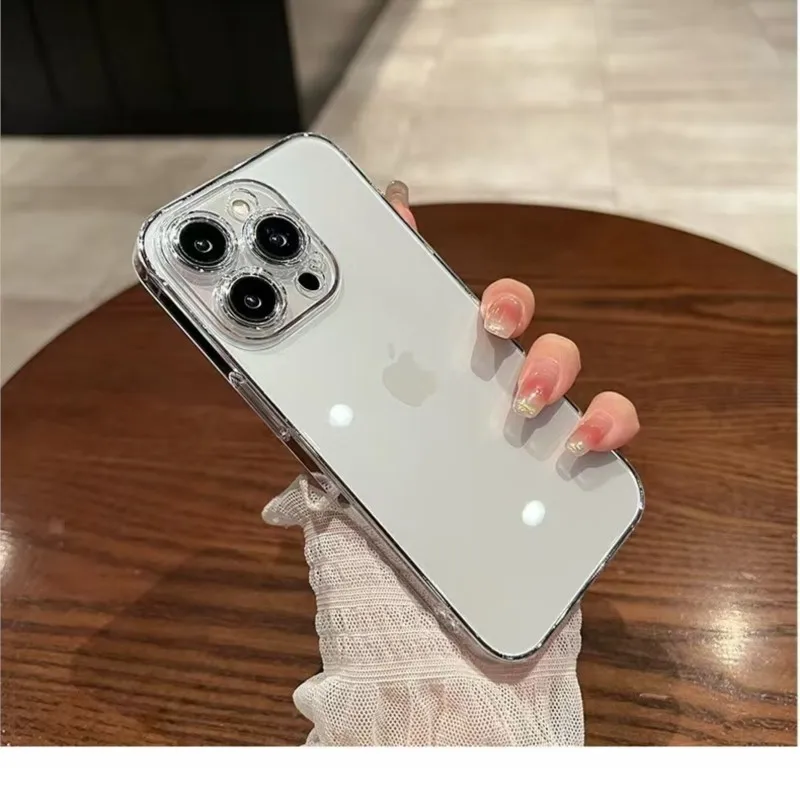 Clear Phone Case For iPhone 11 12 13 14 15 16 Pro Max Case Silicone Soft Cover For iPhone 13 Mini X XS Max XR 16 Plus Back Cover image 4