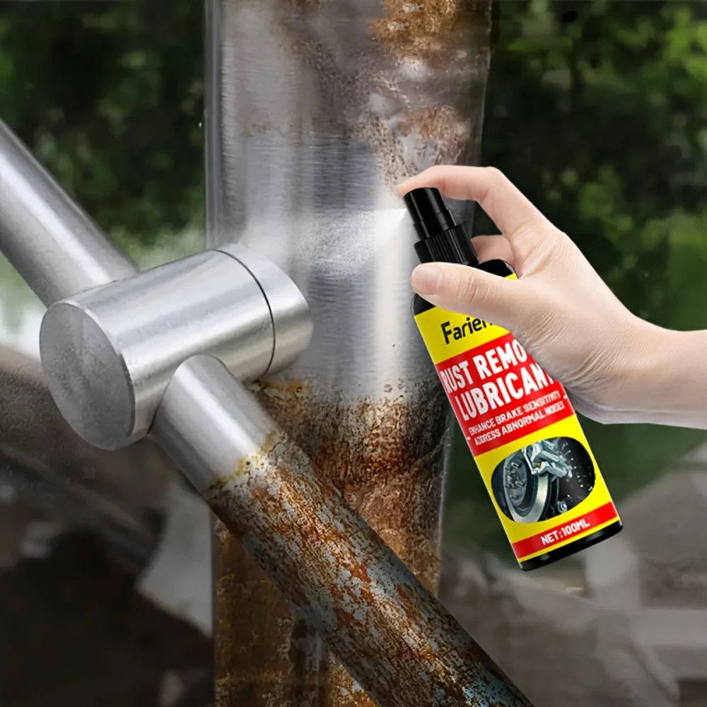 Multi-Functional Rust Removal Spray - Fast-Acting Brake Disc Renovator, Exhaust Pipe Lubricant, Anti-Noise