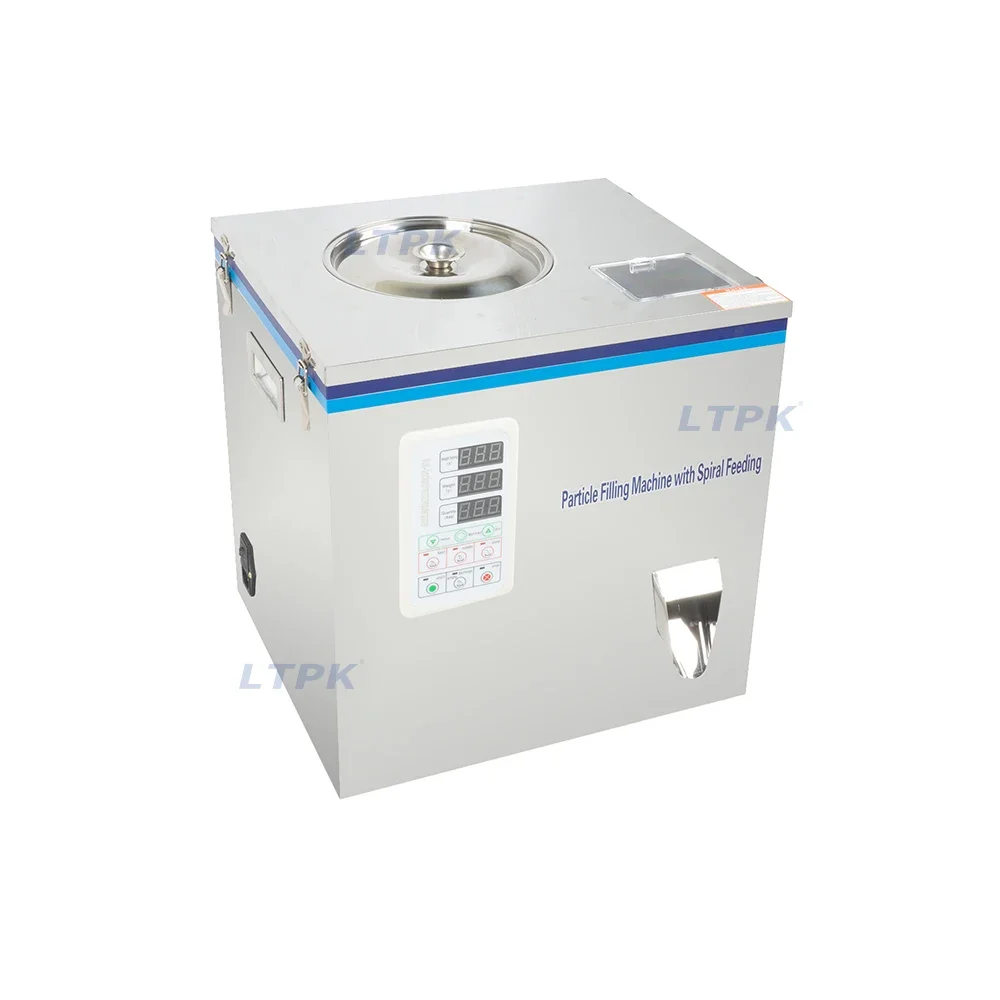 SW100 escala pequeña 100g hojas secas tés hierbas especias patatas fritas bolsa pesaje relleno con túnel de alimentación en espiral