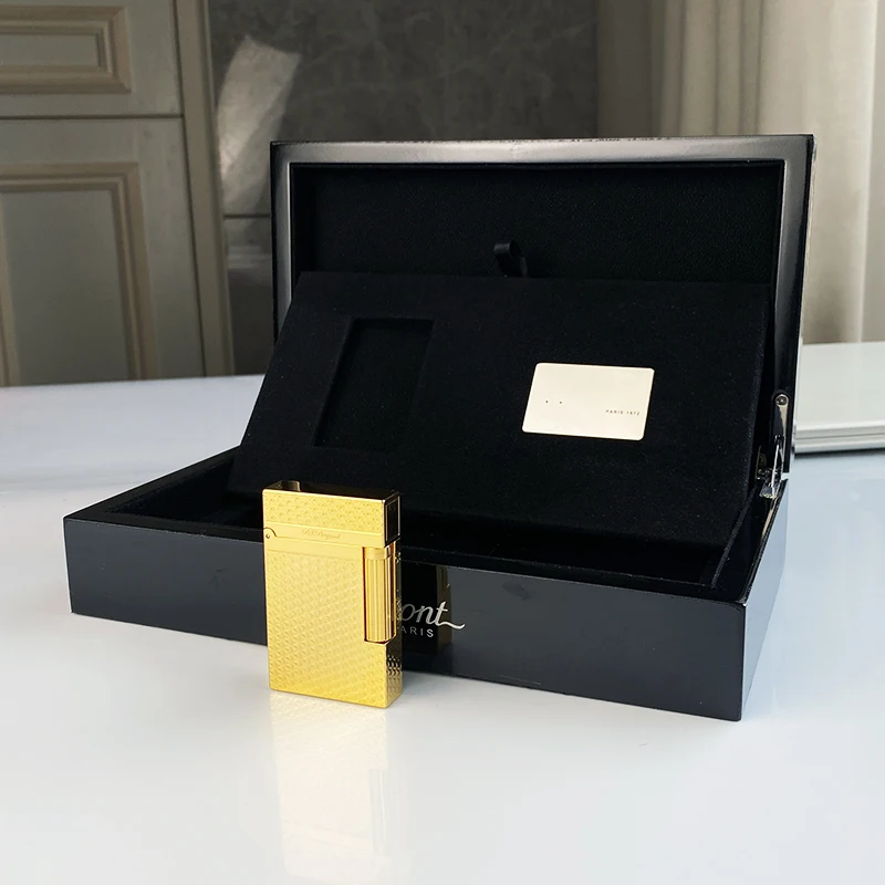 

Новая винтажная зажигалка яркого звука, латунный корпус, ветрозащитная газовая зажигалка для мужчин, подарок для сигарет